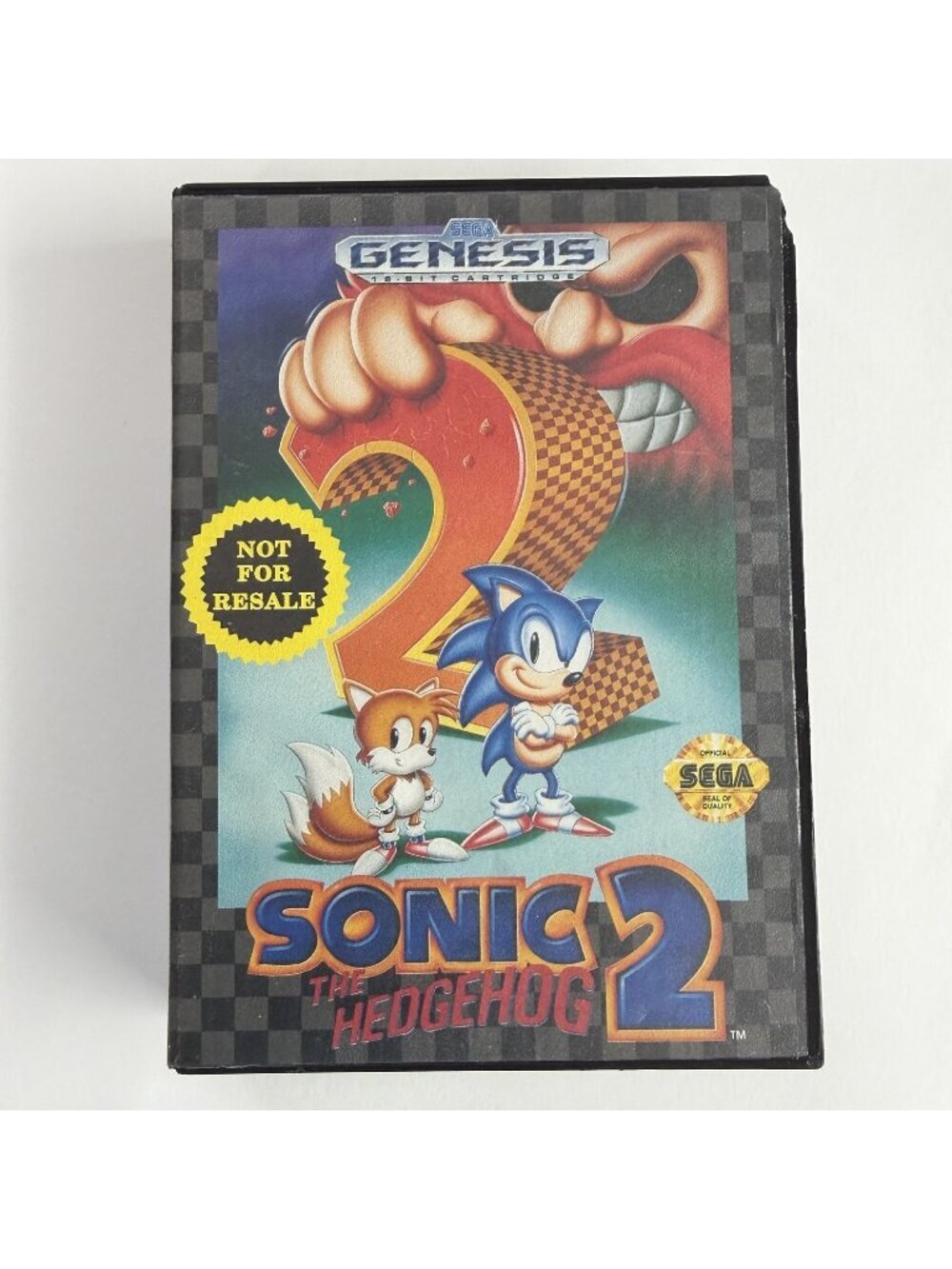 Sonic the Hedgehog 2 Sega Genesis Not For Sale Edition No Manual Tested